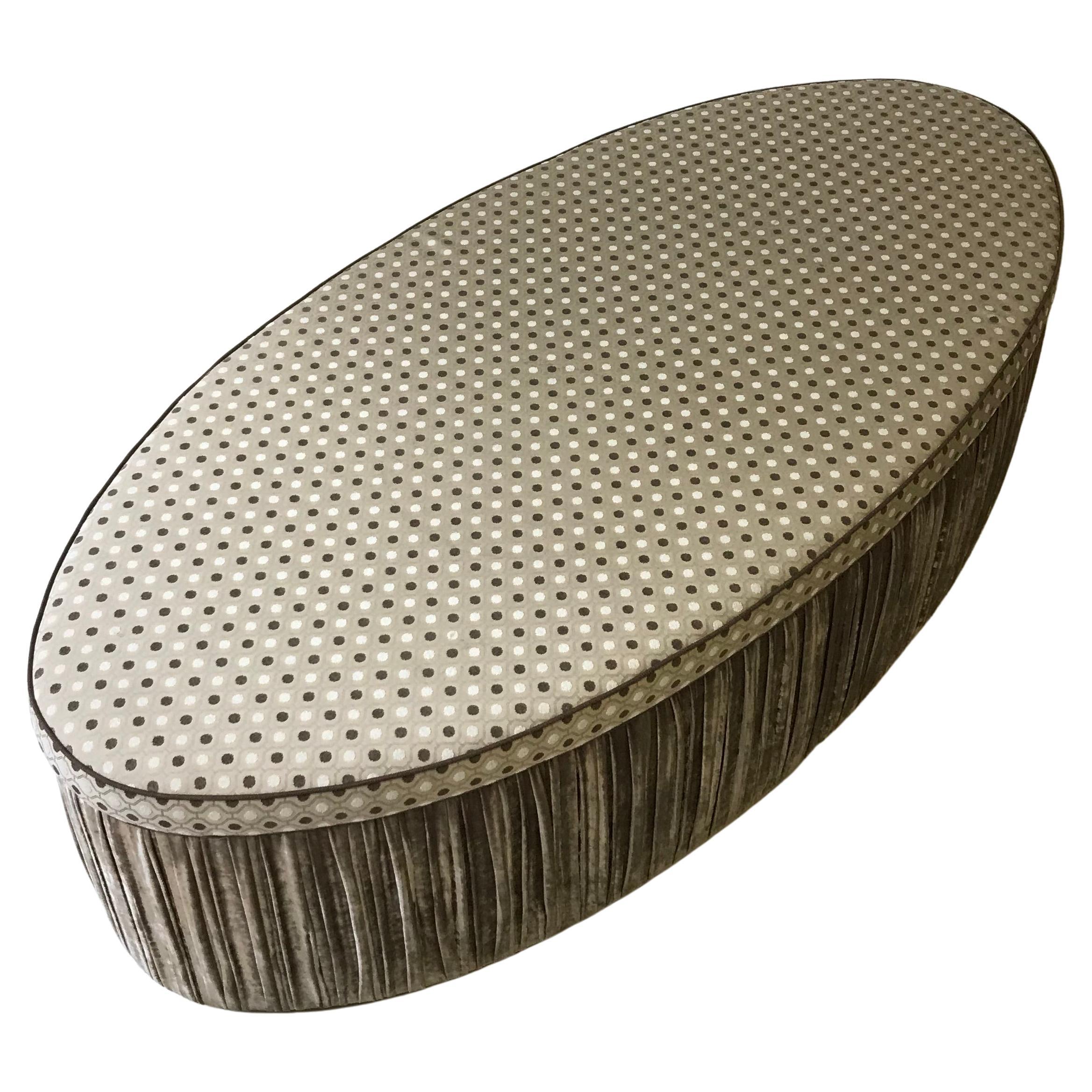 Grand pouf ottoman