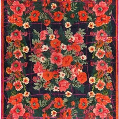 Großer, Designer-Teppich aus Seide/Wolle von Jan Kath