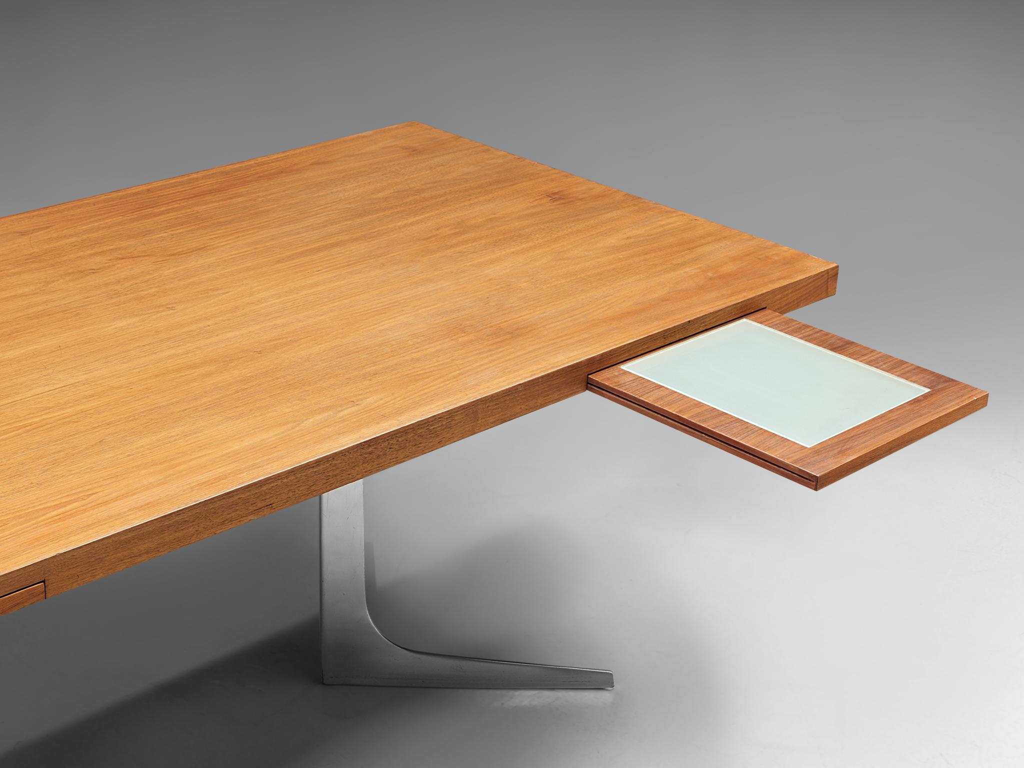 Cast Large Desk by Herbert Hirsche