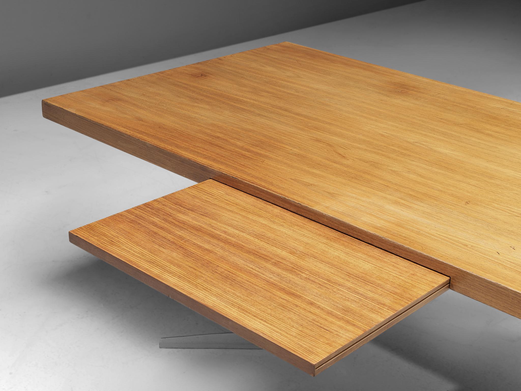 Teak Large Desk by Herbert Hirsche