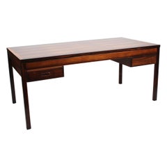 Large Desk in Rosewood of Danish Design from the 1960s