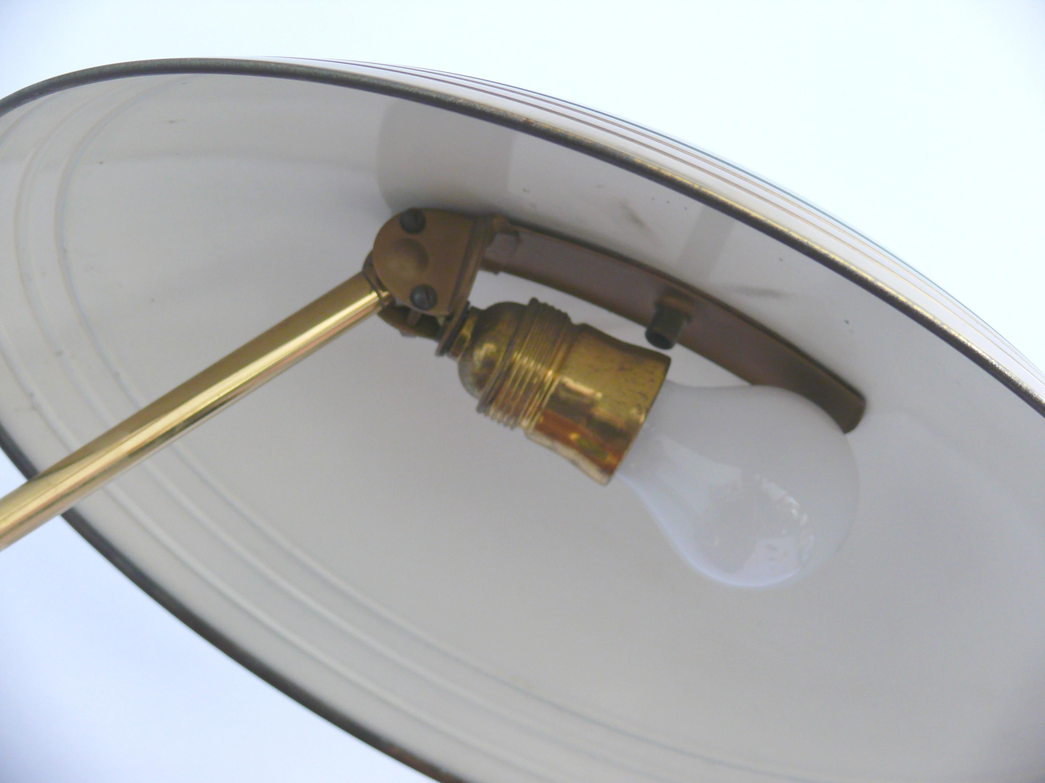 Grande lampada da scrivania del Mid Century di Helo Leuchten Germania, anni '50 in vendita 3