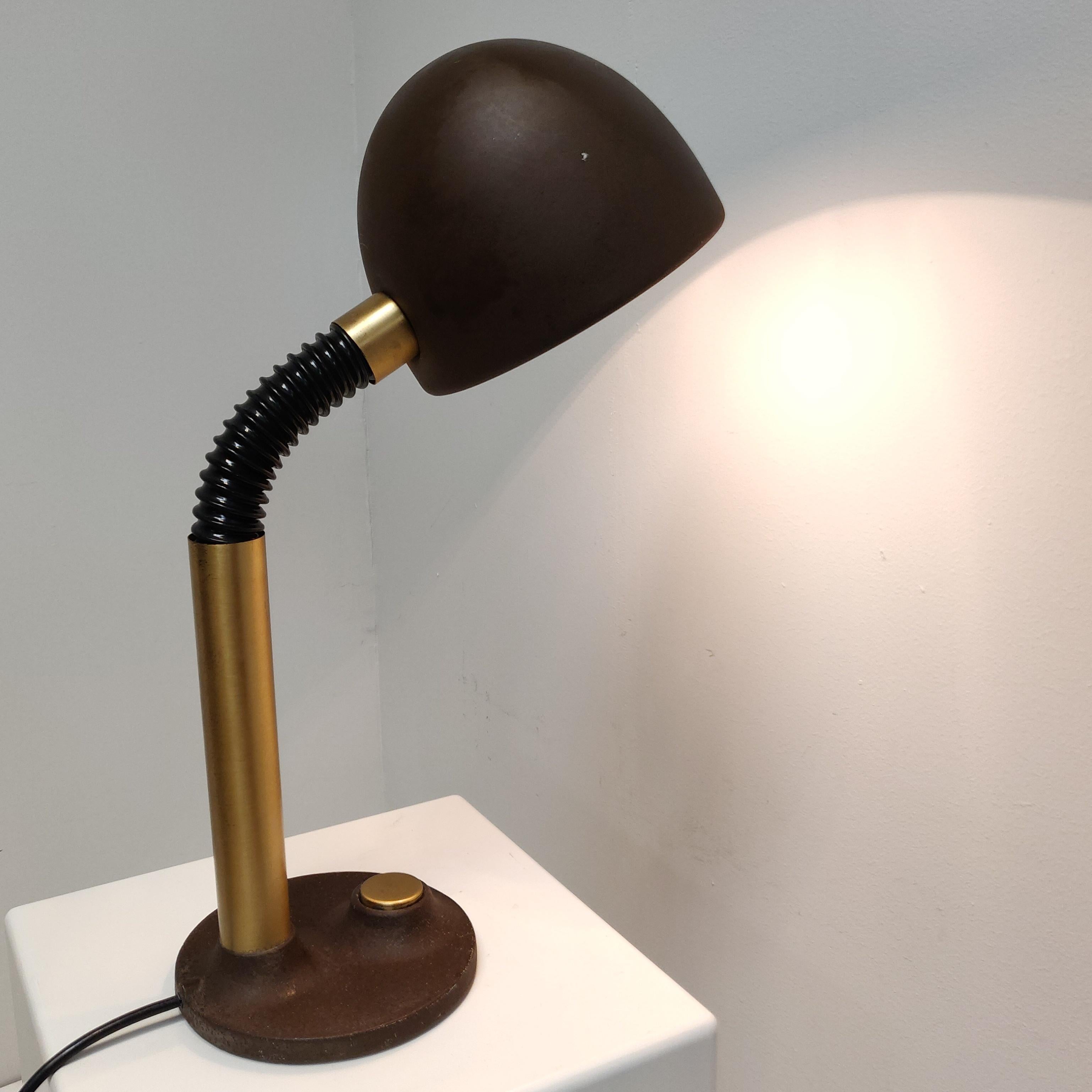 Large desk lamp model 7404 by Egon Hillebrand, 70s In Good Condition For Sale In MIJDRECHT, NL