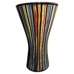 Grand vase en céramique Diabolo, Roger Capron, Vallauris, années 1950