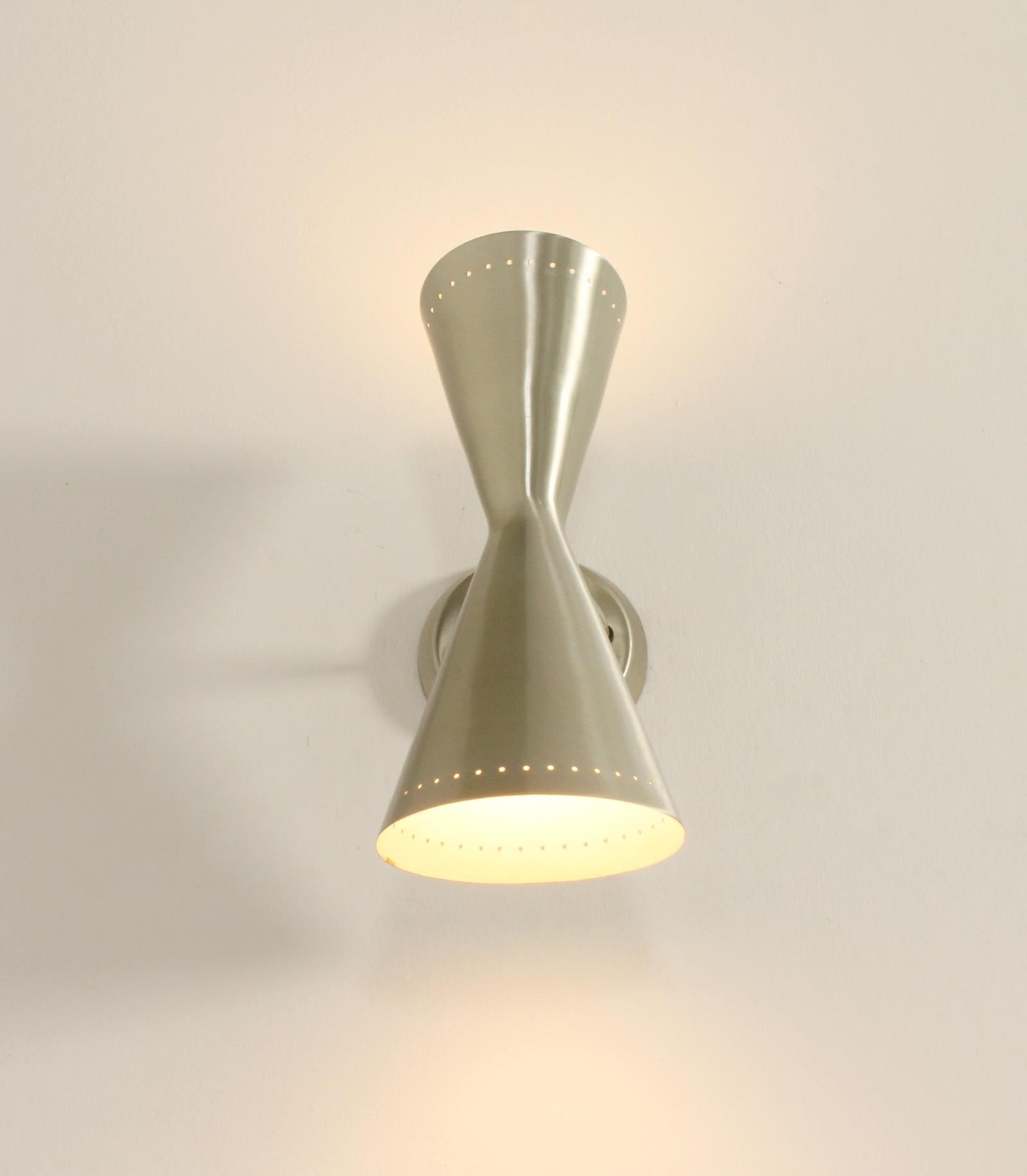 Gran candelabro diábolo de Litecraft, EE.UU., años 50 Metal en venta
