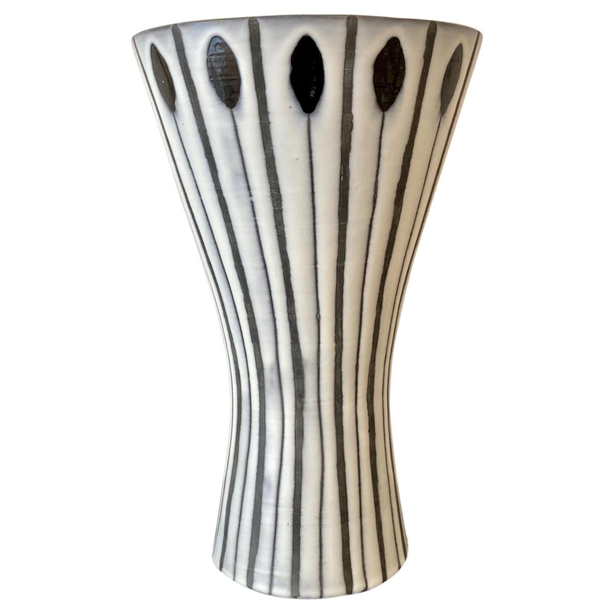 Large "Diabolo" Vase by Roger Capron, Vallauris, 1960's