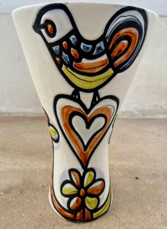 Grand vase Diabolo Roger Capron, Vallauris France