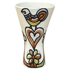 Grand vase Diabolo Roger Capron, Vallauris France