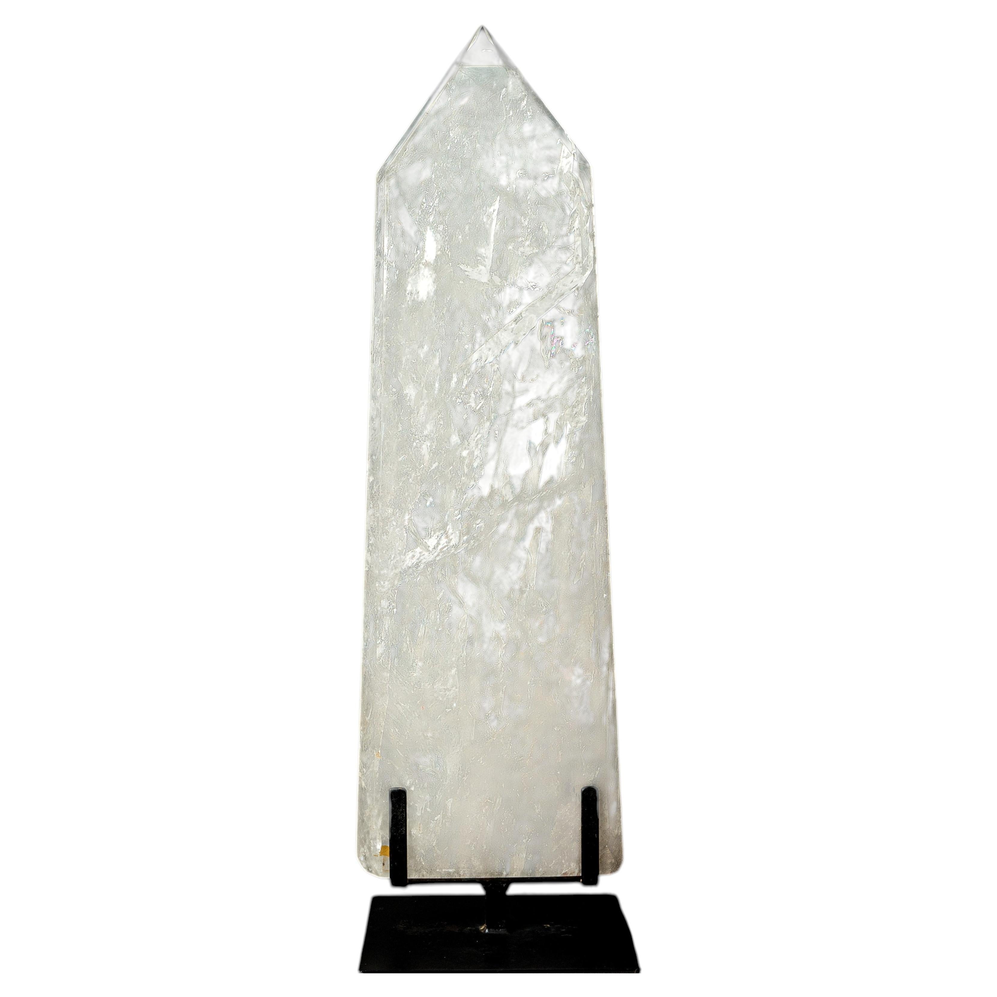 Large Diamantina Clear Quartz Obelisk