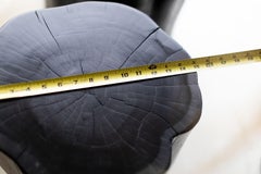 Large Diameter Black Stump Table