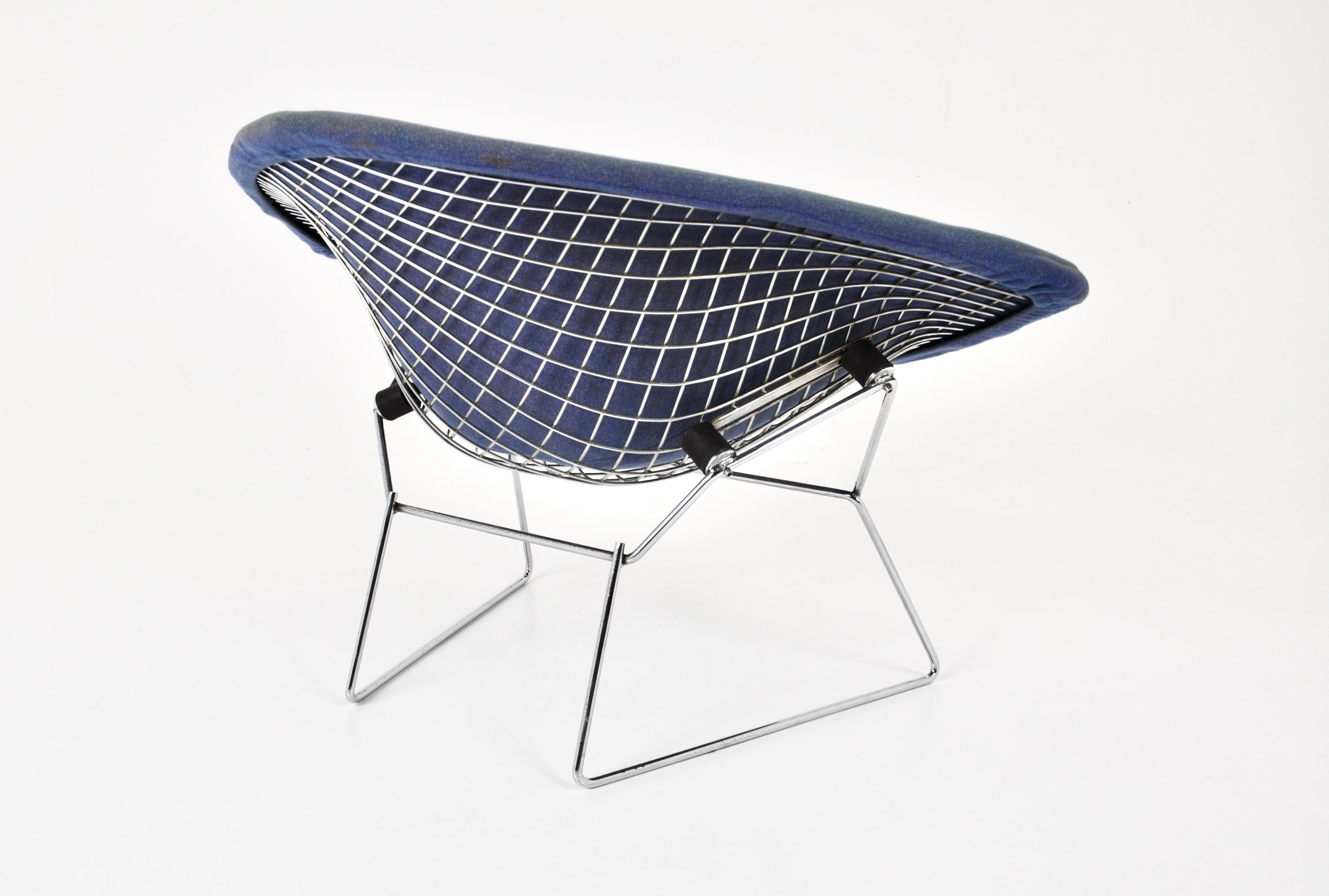 Large Diamond Chair by Harry Bertoia for Knoll, 1970s For Sale 1