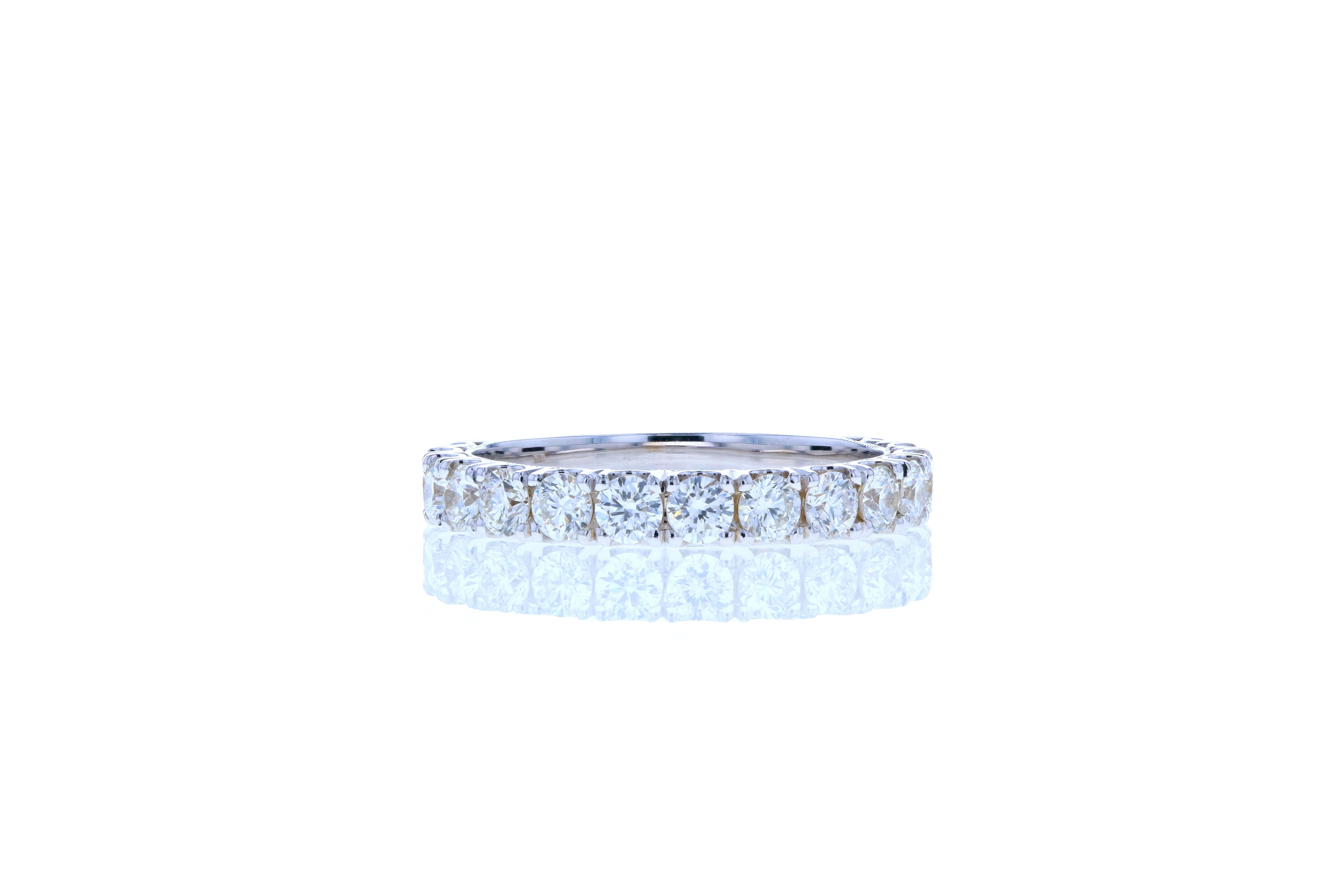 large diamond eternity ring