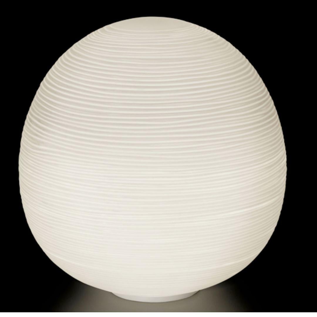 Mid-Century Modern Large ‘Rituals XL’ Handblown Opaline Glass Table Lamp in White for Foscarini For Sale
