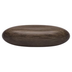 Large Dimple Walnut Bench by Studio TOOJ