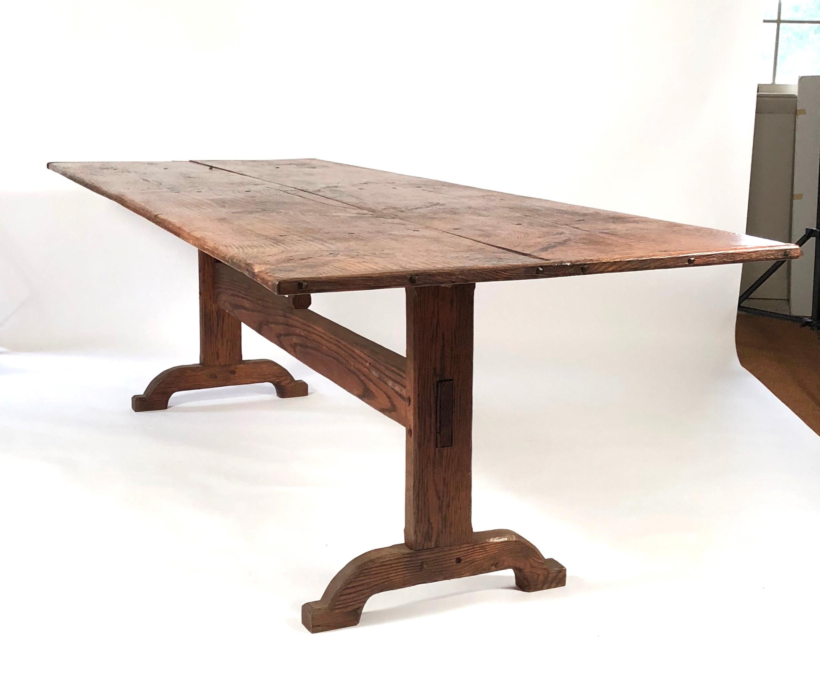 American Large Dining Country Farm Table