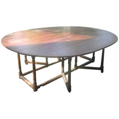 Large Dining or Conference Table, Midcentury, France