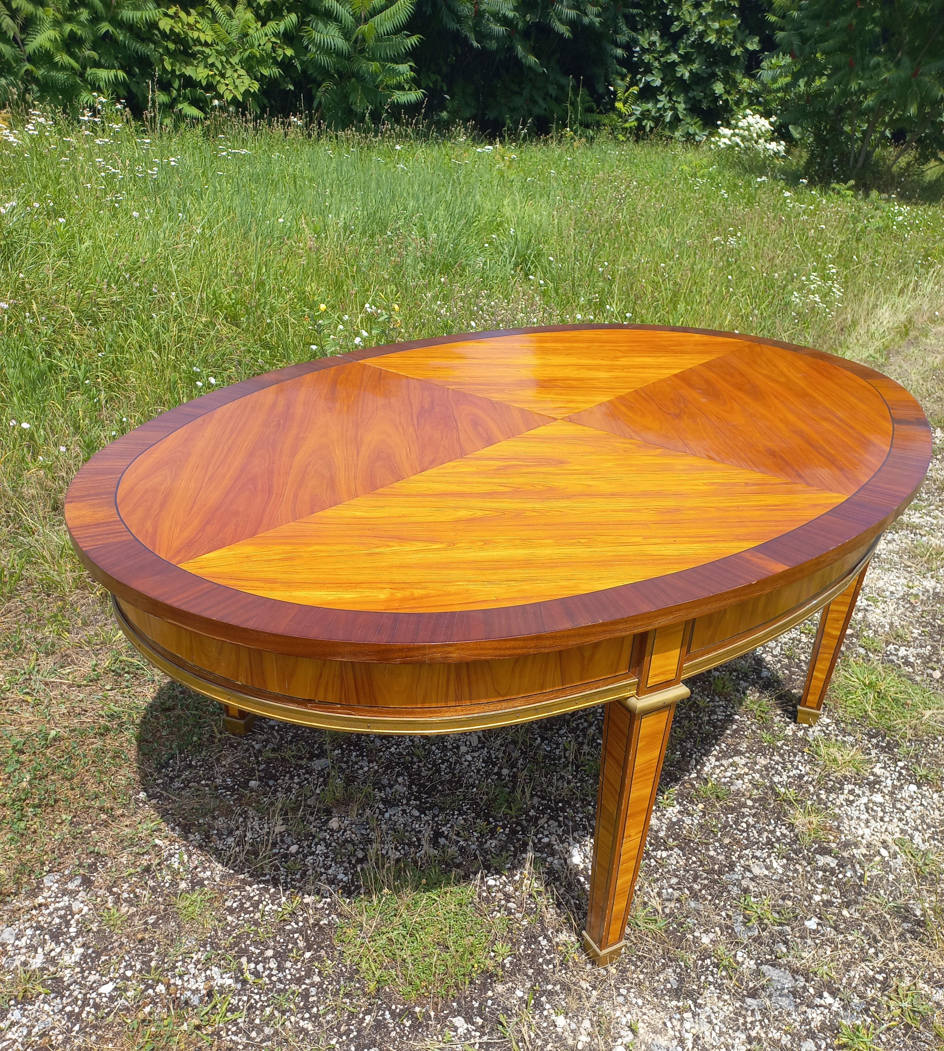 French Large dining room or reception table For Sale