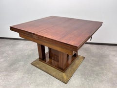 Large dining room table for 16 people attr. to Joseph Maria Olbrich