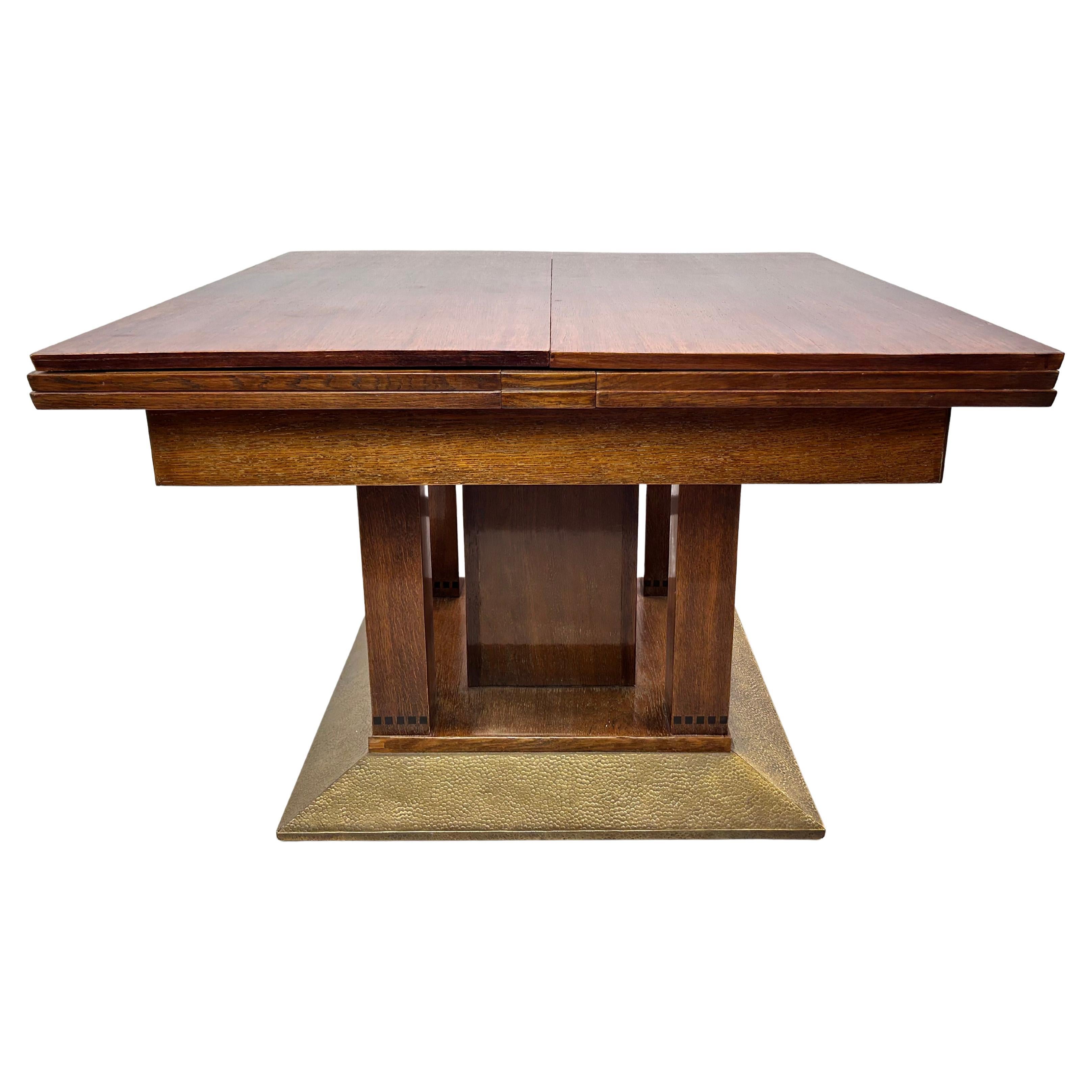 Grande table de salle à manger pour 16 personnes attr. à Joseph Maria Olbrich en vente