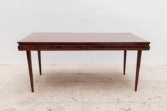 Large Extendable Dining Table 1950s, Italy