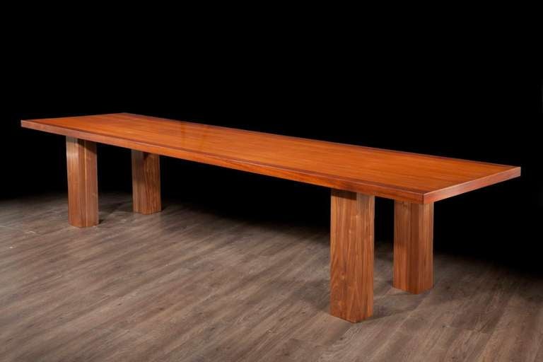 Italian Mid Century Modern, Iarge  table by Roberto Poggi