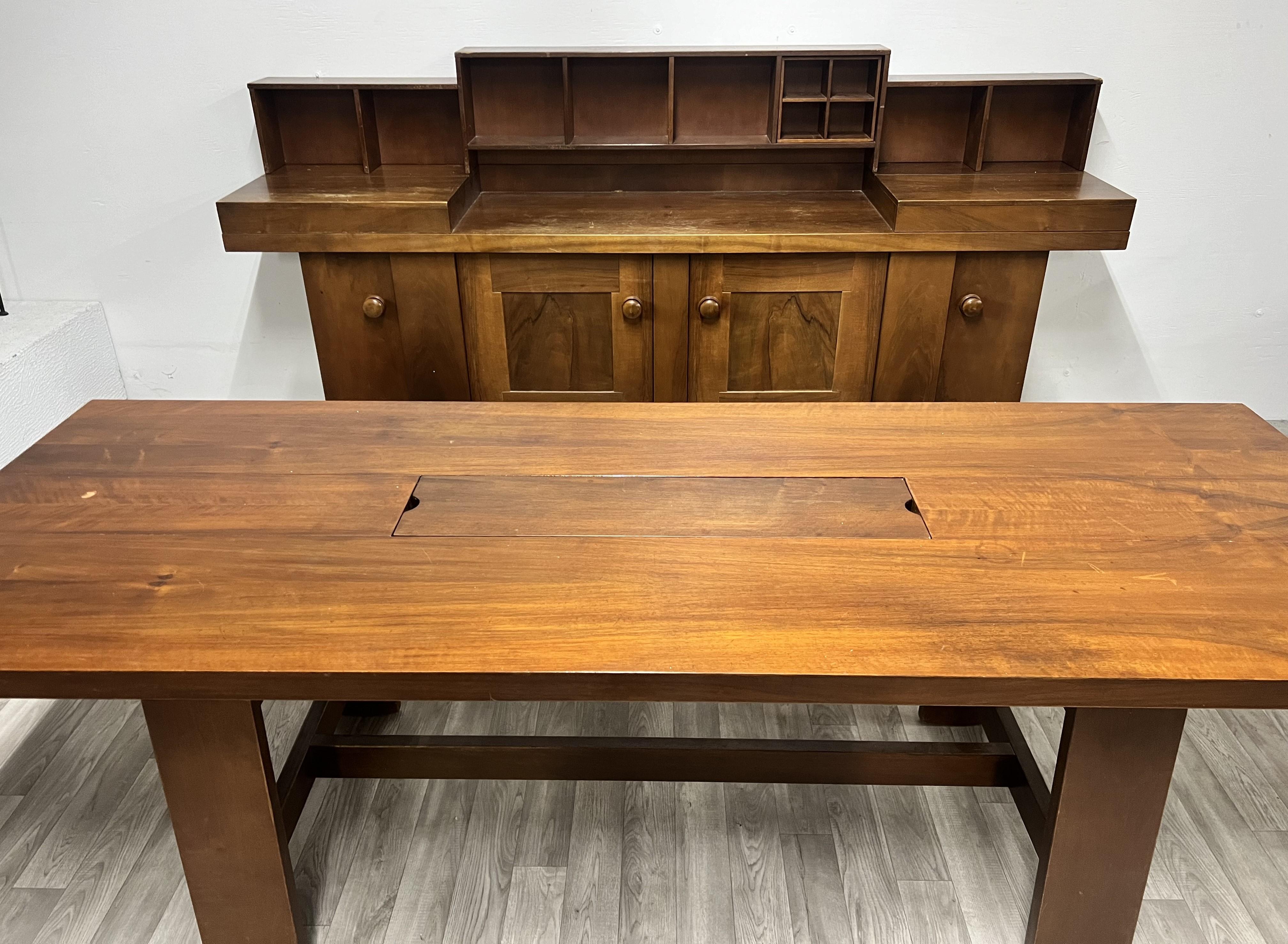 Grande table à manger de Silvio Coppola pour Bernini en vente 6