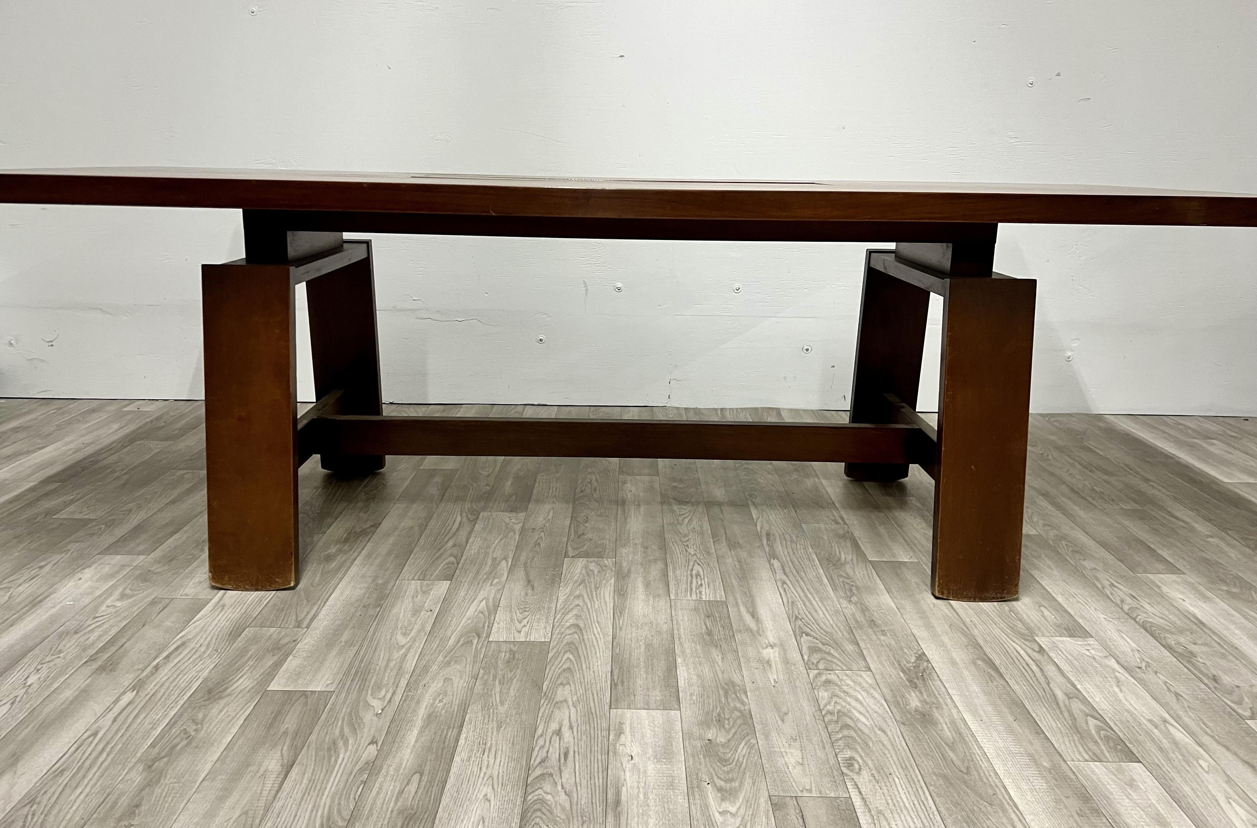Grande table à manger de Silvio Coppola pour Bernini Bon état - En vente à Red Lion, PA