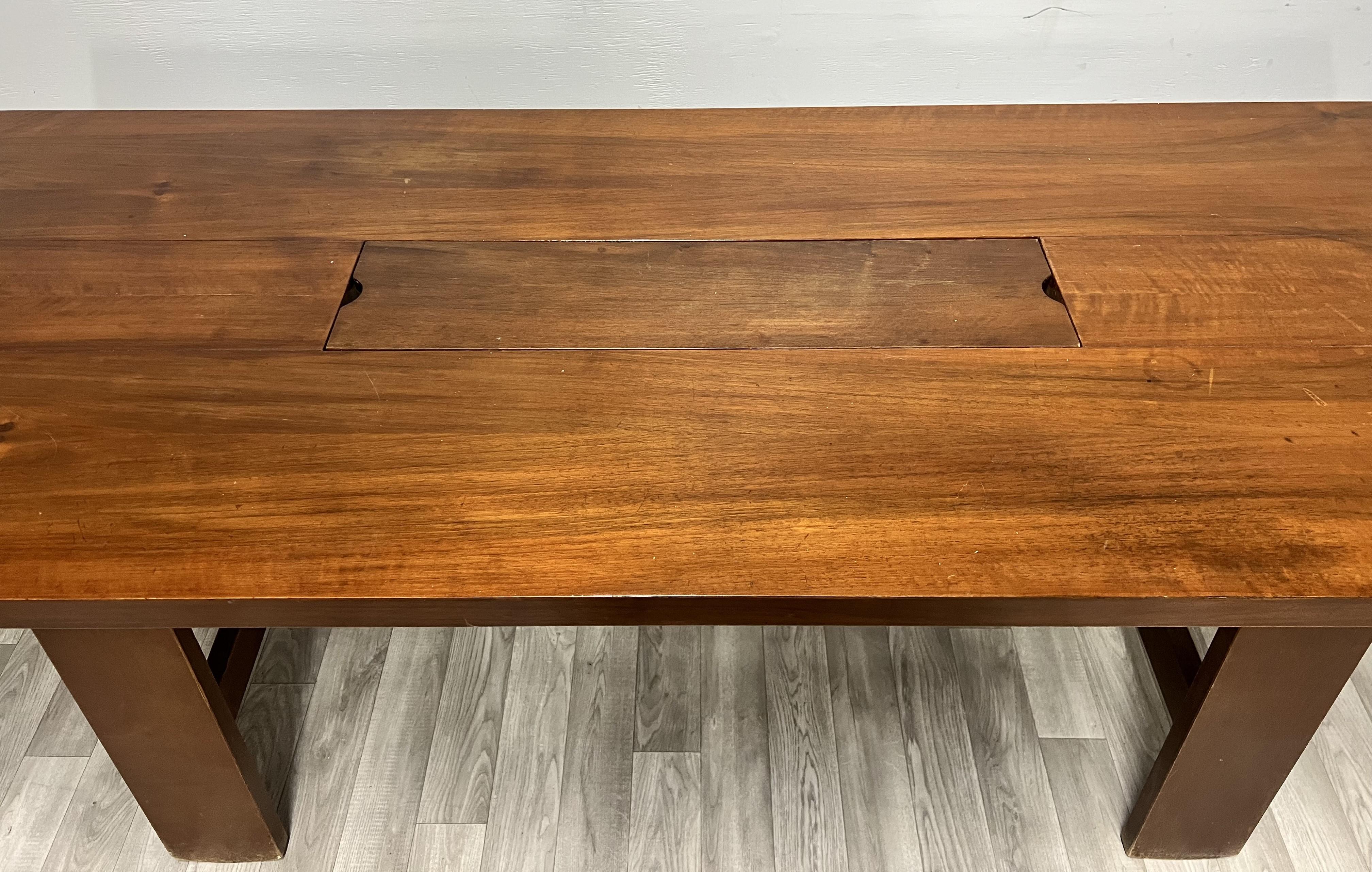 Milieu du XXe siècle Grande table à manger de Silvio Coppola pour Bernini en vente
