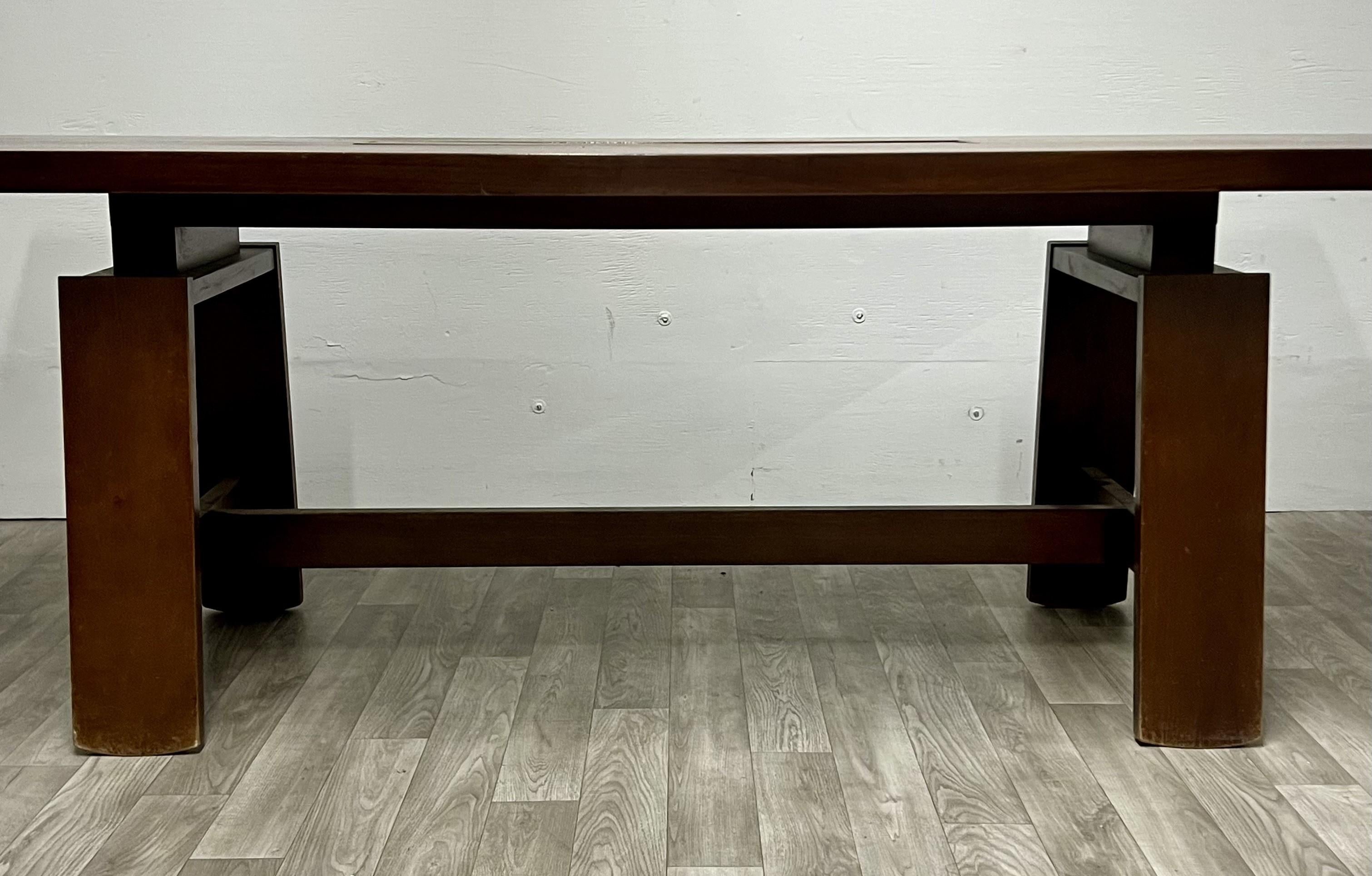 Grande table à manger de Silvio Coppola pour Bernini en vente 1