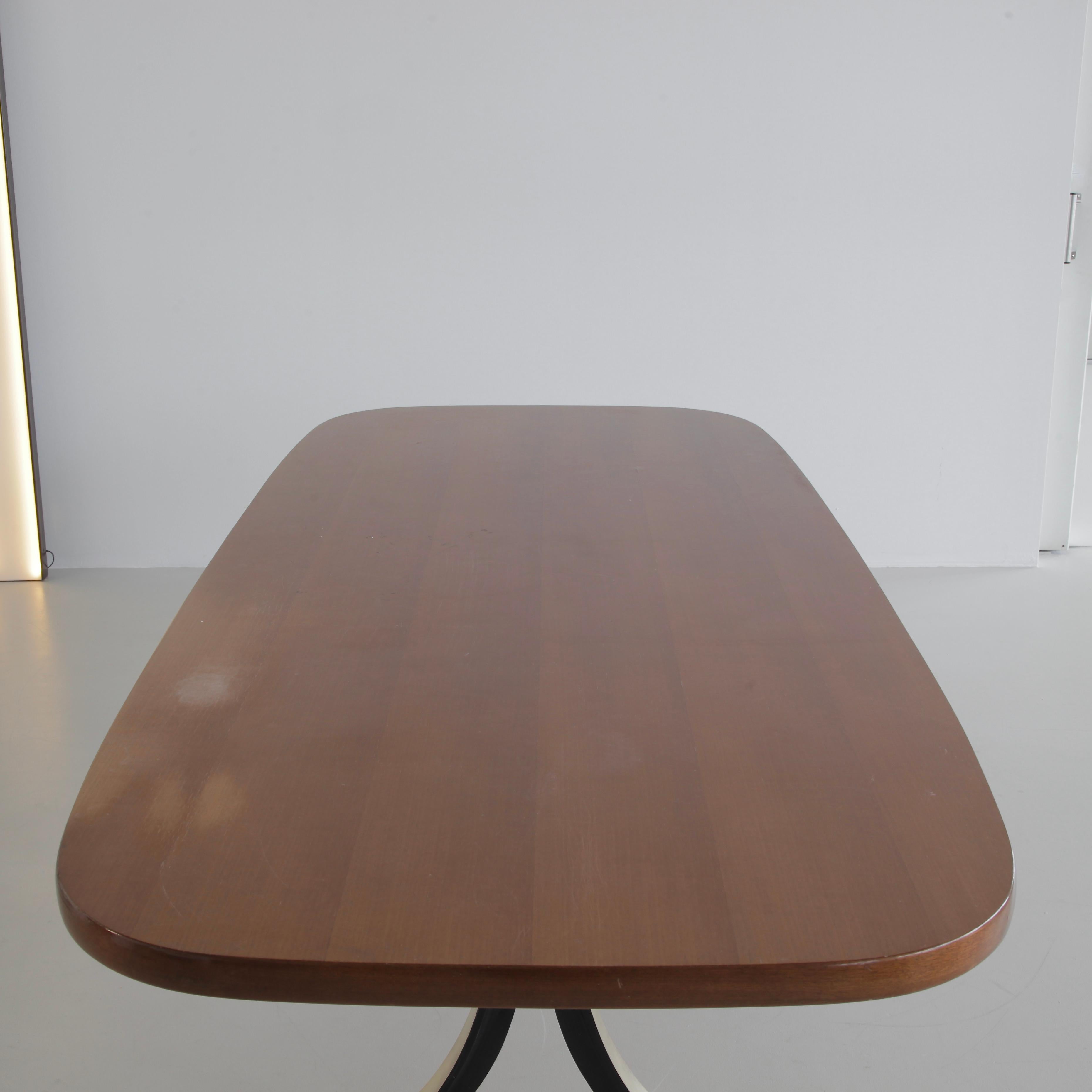 Large Dining Table or Desk by Osvaldo Borsani, Tecno In Good Condition In Berlin, Berlin