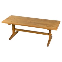 Large Dining Table from Meribel, French Alps, circa 1970