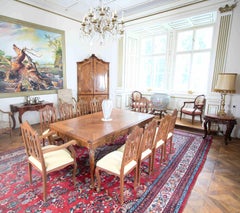 Large dining table Louis XV