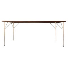 Large Dining table with metal legs