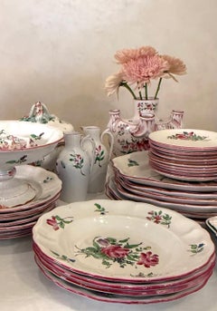 Grand service de table de Luneville, France, vers 1930