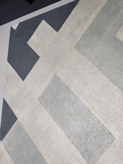 Large Diptych by Robert Ackerman, Prospector, 1987