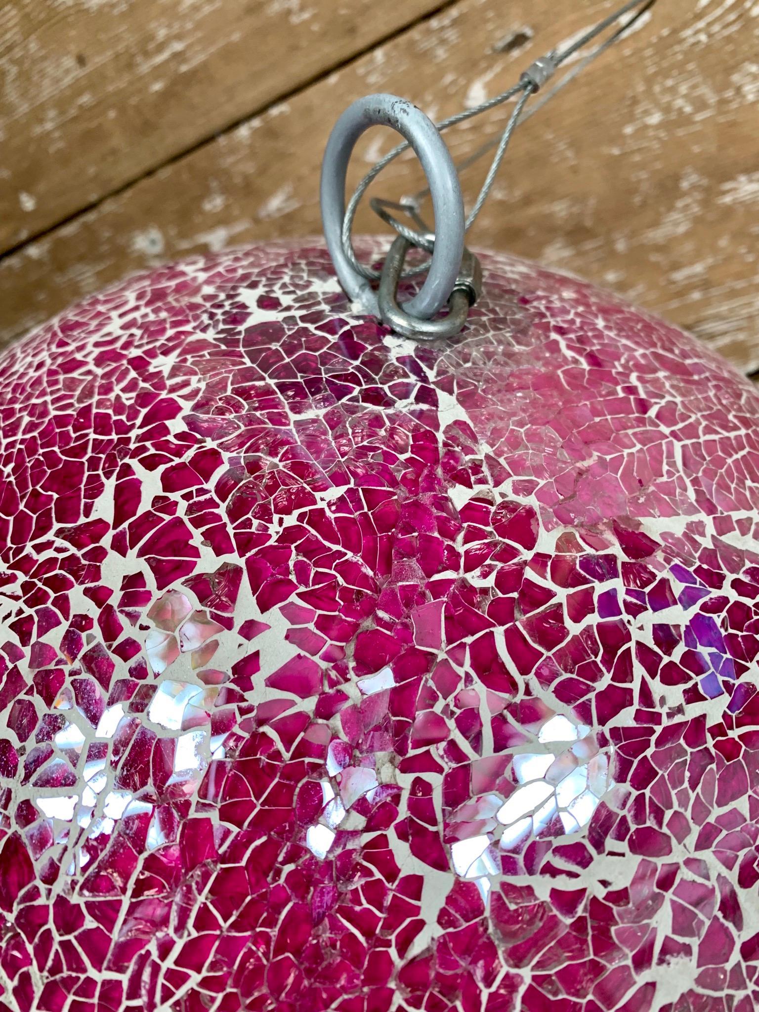 Mirror Large Disco Glitter Ball from London Street Decoration Christmas Display For Sale