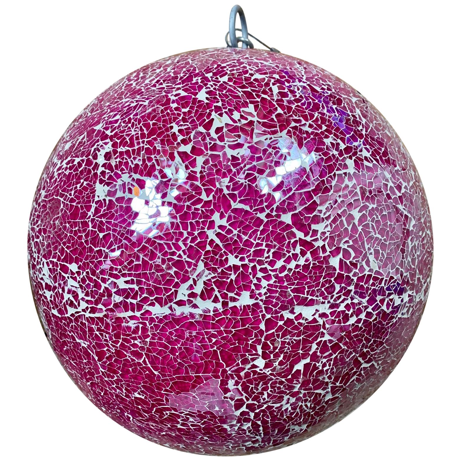 Large Disco Glitter Ball from London Street Decoration Christmas Display For Sale