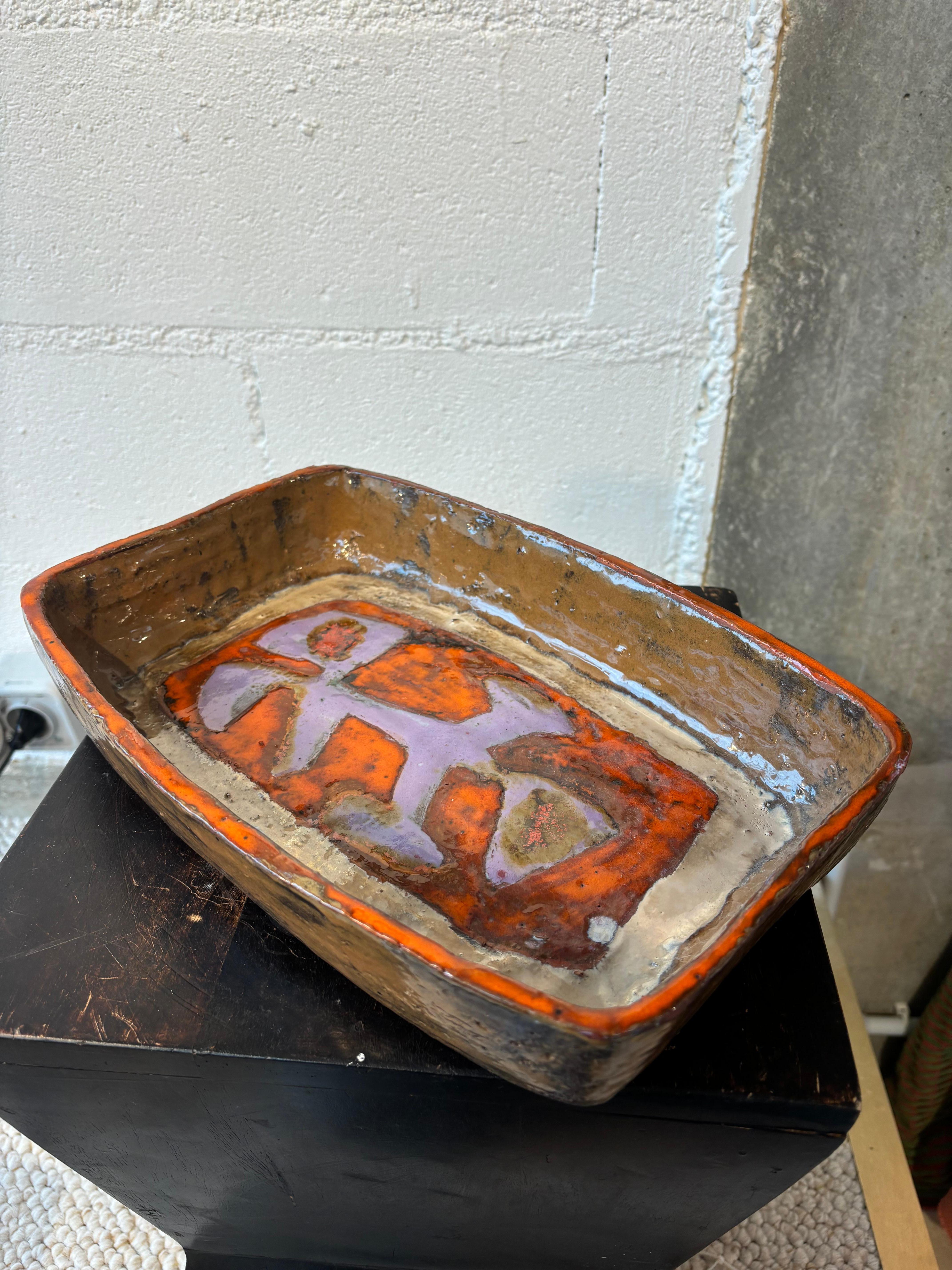 Große Teller von Juliette Derel (Moderne) im Angebot