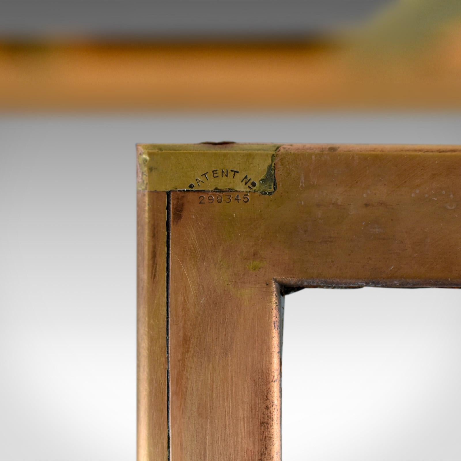 Large Display Case, Bronze, Museum Quality, Showcase, a. Edmonds and Co