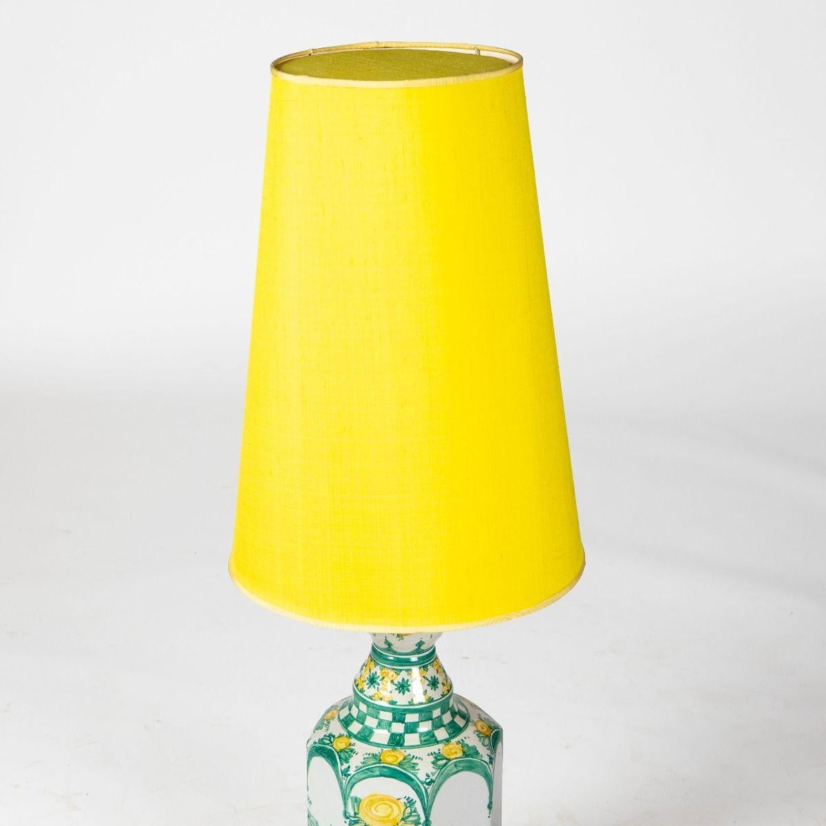 Large, Distinctive Decorative Table Lamp In Glazed Ceramic by Bjørn Wiinblad For Sale 2