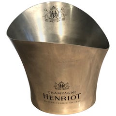 Vintage Large Distinctive-Shaped "Henriot" Champagne Cooler