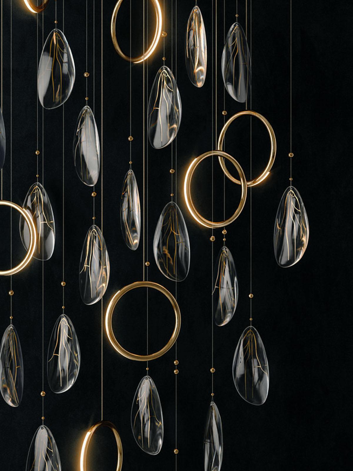 Lámpara Colgante Cúpula Grande by Rock and Soar en Nuevo estado para la venta en Geneve, CH