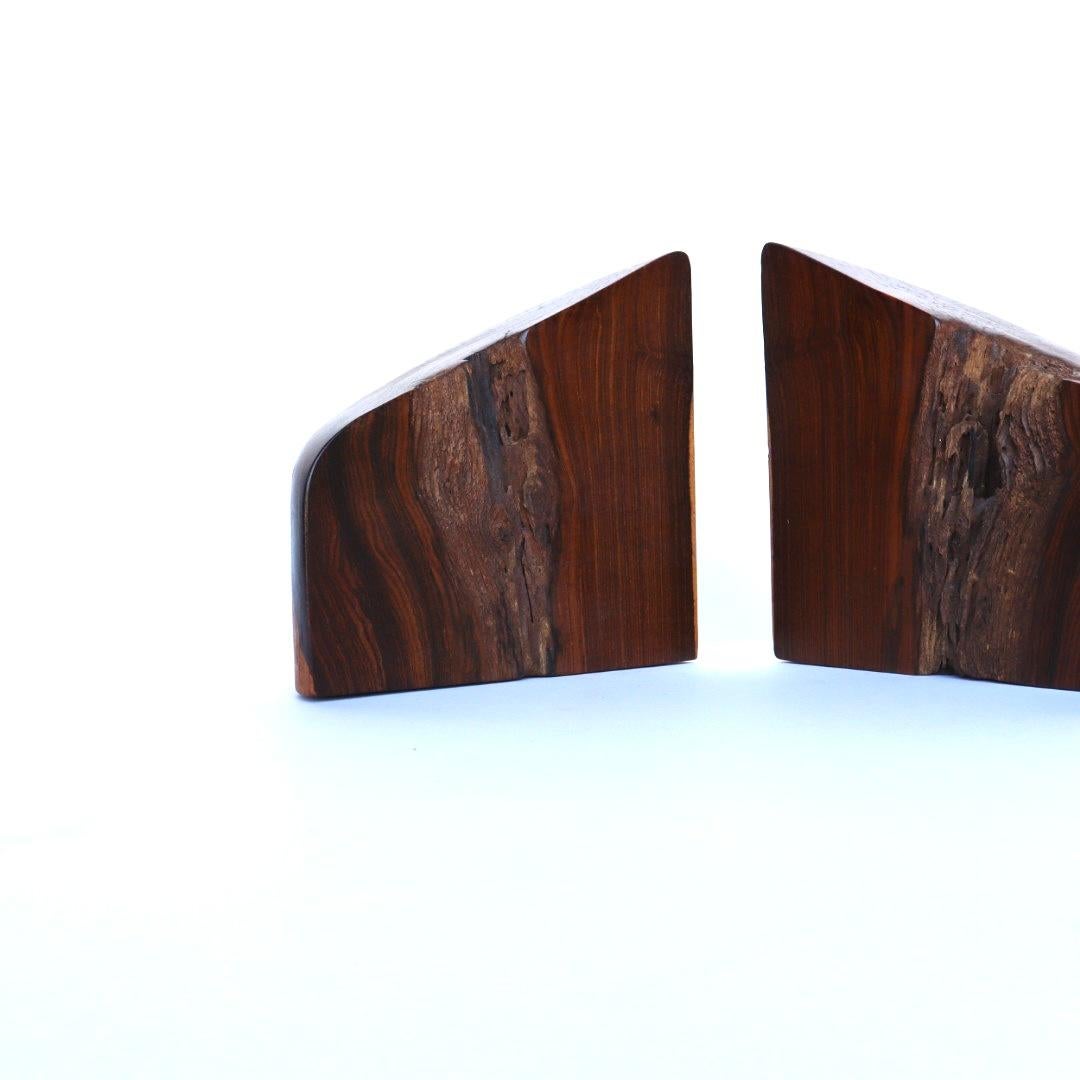 Large Don Shoemaker for Señal Bookends in Solid Cocobolo 1