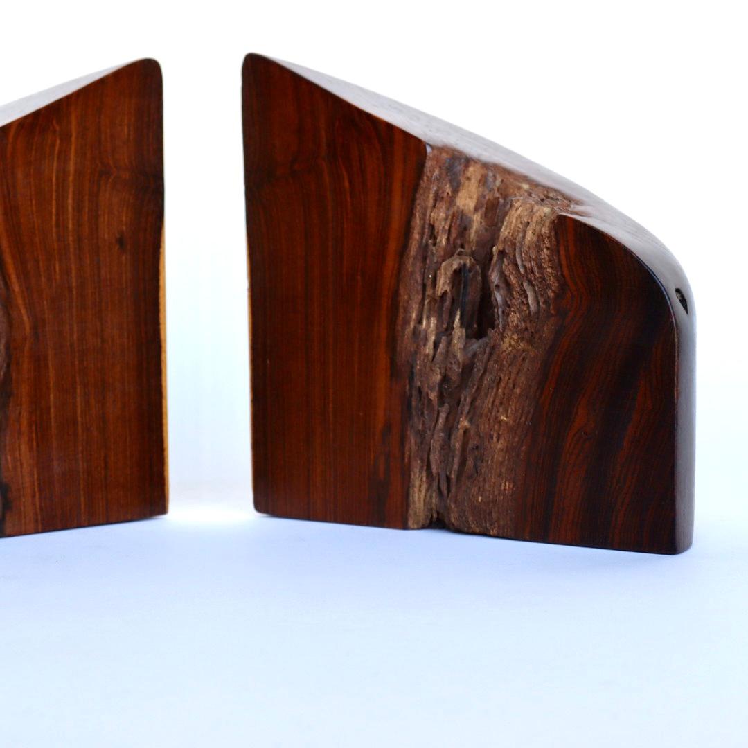 Large Don Shoemaker for Señal Bookends in Solid Cocobolo 2