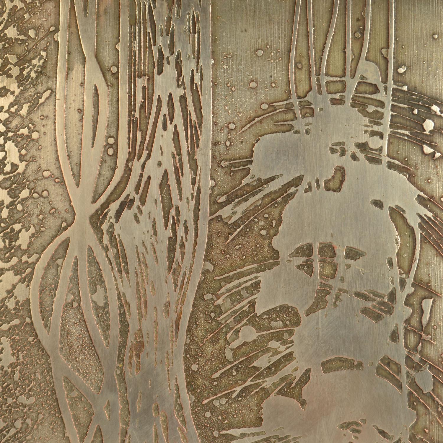 Plaqué argent Large Double Door Handles with Etched Silver Plated Texture en vente