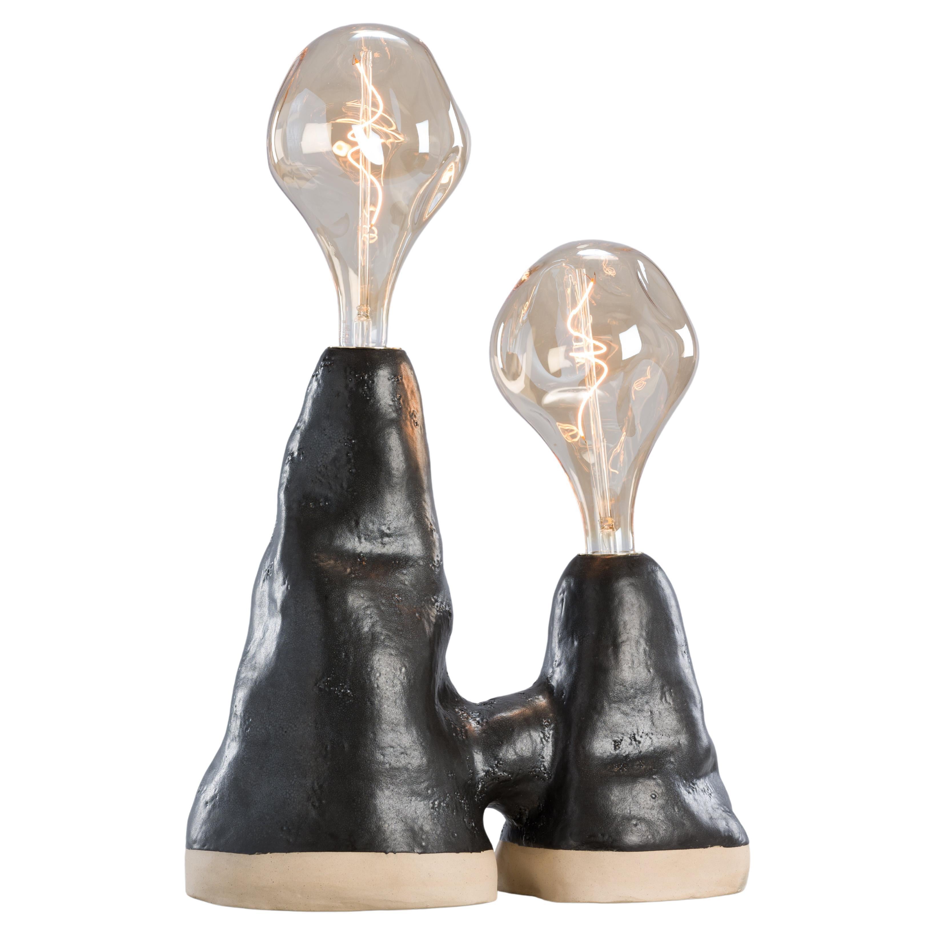 Grande lampe double Sophie Rogers en vente