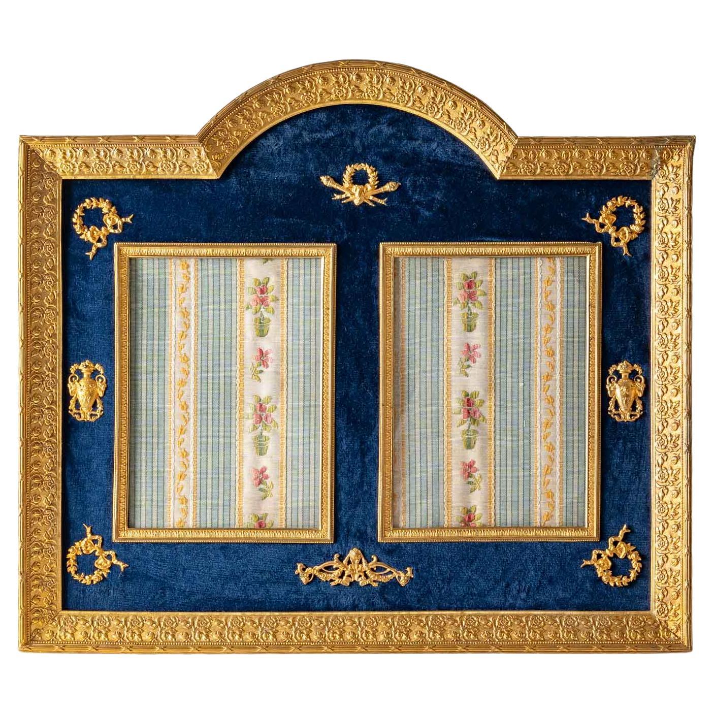 Large Double Photo Frame, Napoleon III Period