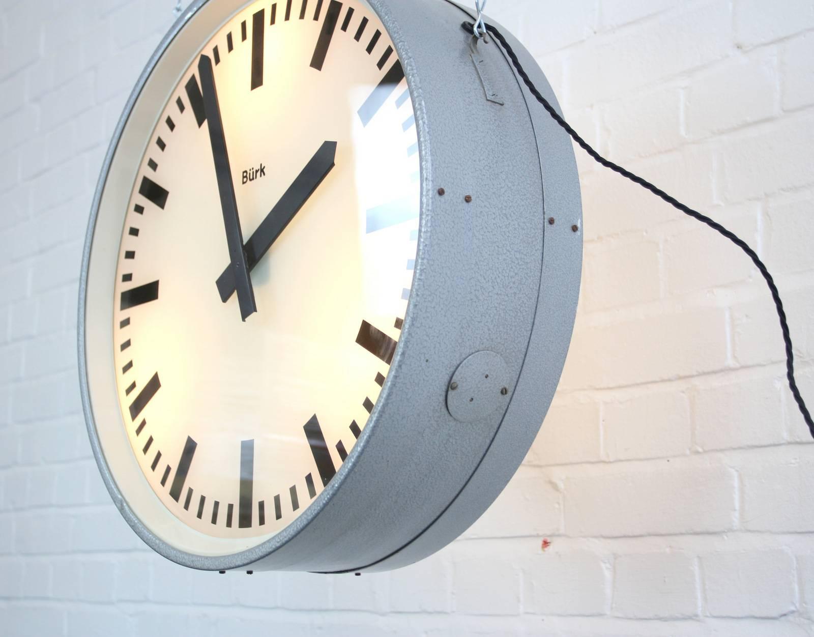 light up wall clock