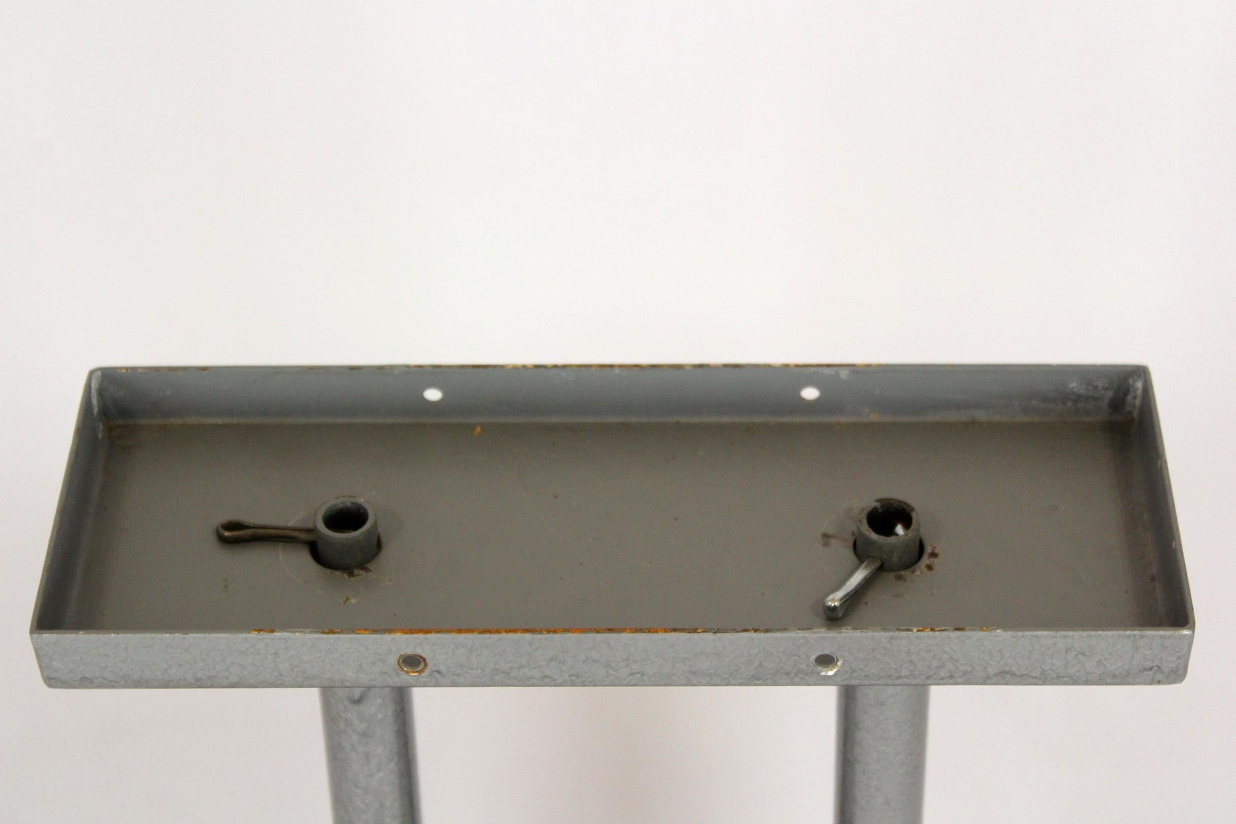 Late 20th Century Large Double-Sided Railway Clock from Pragotron, 1980s For Sale