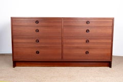 Large double teak chest of drawers (8 drawers) by Børge Mogensen/Karl Anderson.